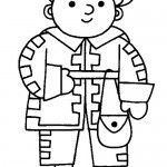 DIBUJO DE PAJE PARA COLOREAR DIBUJO DE PAJE PARA COLOREAR