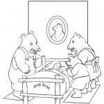 Colorear ricitos de oro