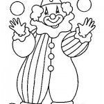 DIBUJO DE PAYASO